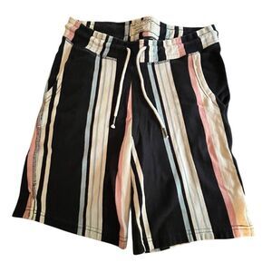 Mens’ Free Planet Striped Shorts Size M